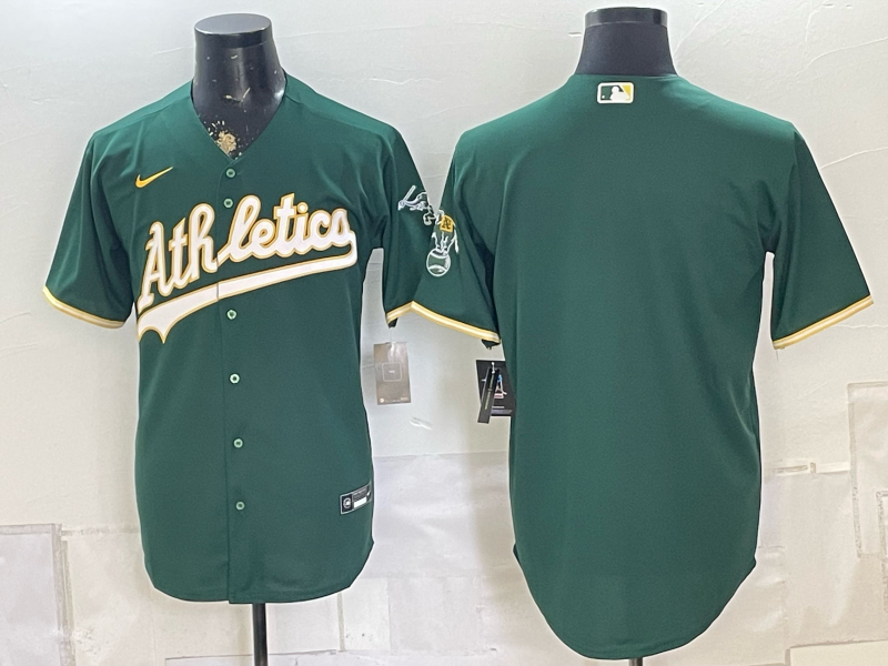 Men Oakland Athletics Blank green Nike 2026 MLB Jersey 0826002